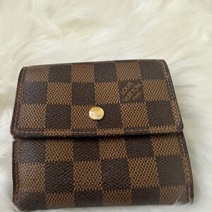 Louis Vuitton Brown Checkered Wallet